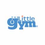 The Little Gym logo featuring playful blue text and a child-friendly design.