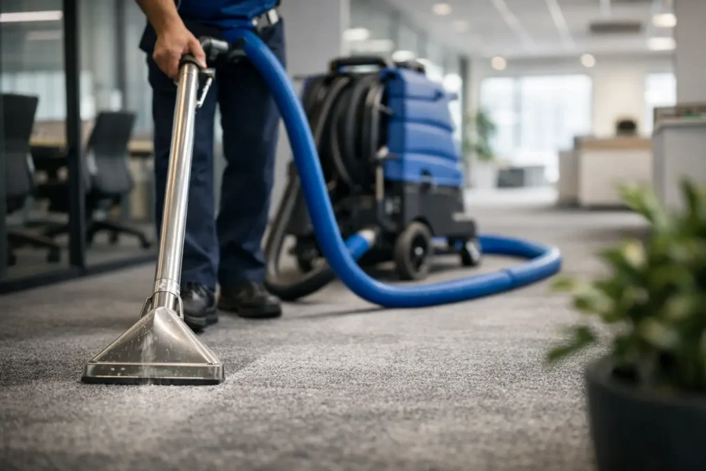 Commercial Carpet Cleaning That Protects Your Premises