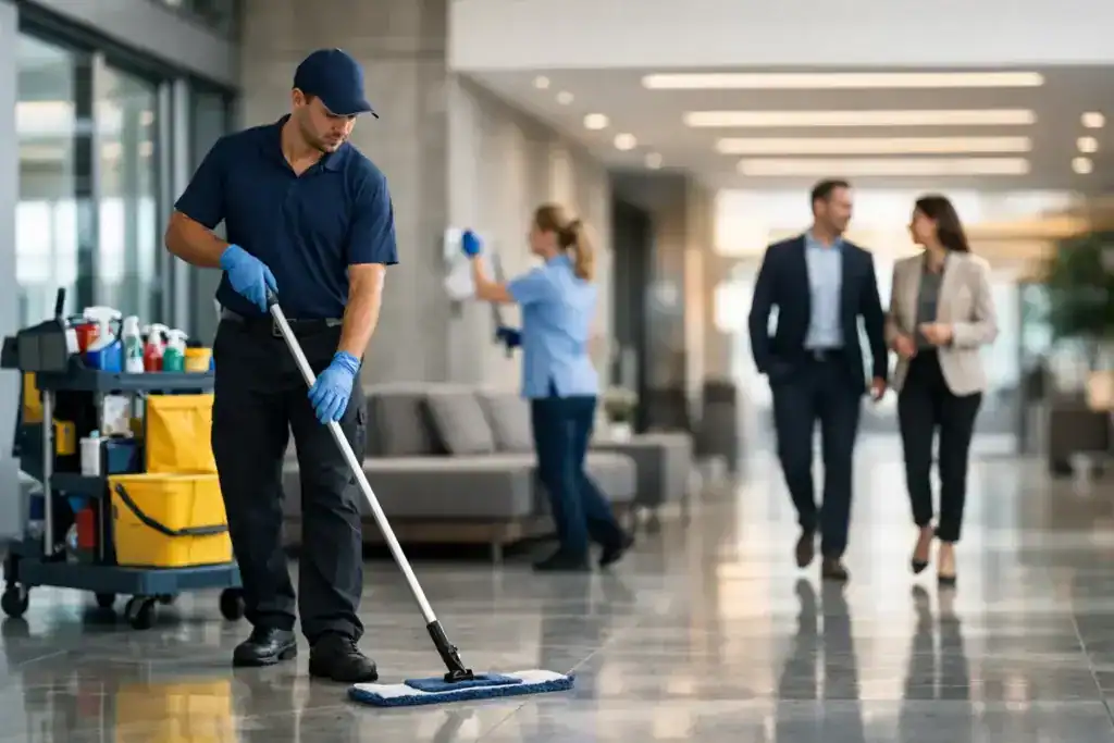 Commercial Cleaning That Keeps Business Moving