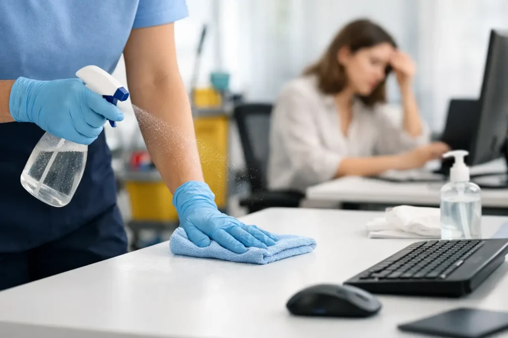 Can Cleaning Prevent Workplace Illness? Here’s How