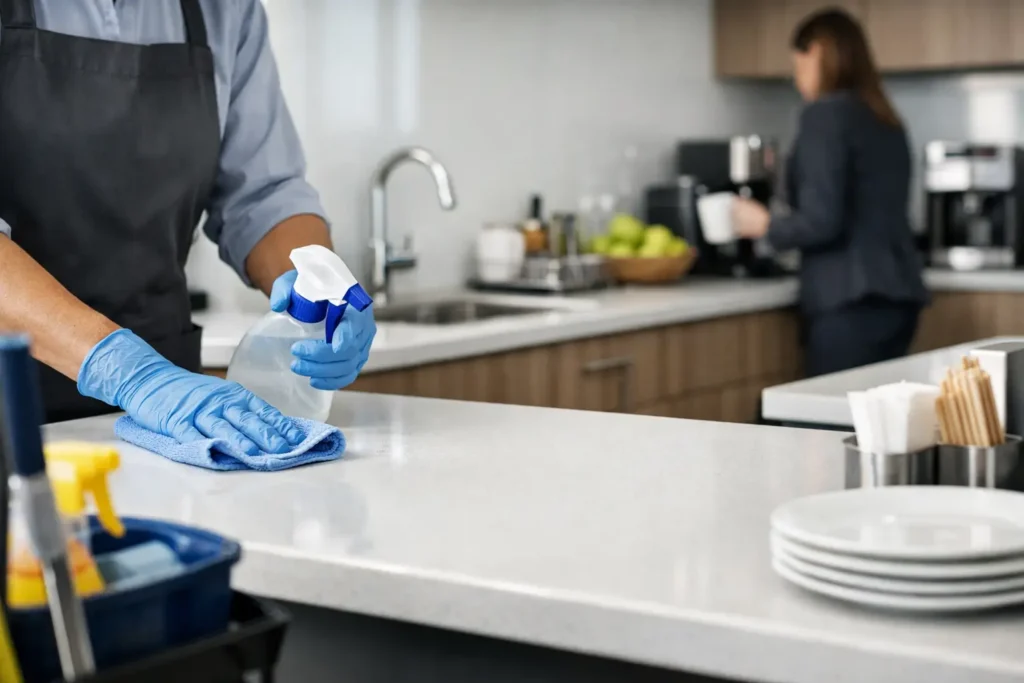 How to Clean Office Kitchens to a High Standard