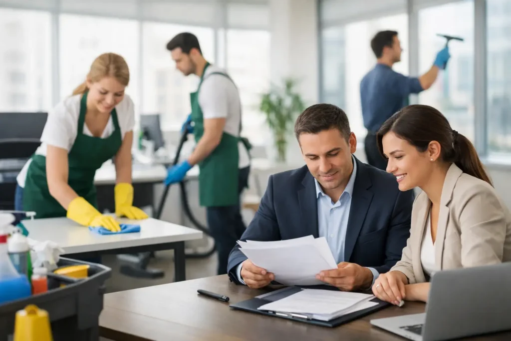 Office Cleaning Contract Case Study for Busy Teams