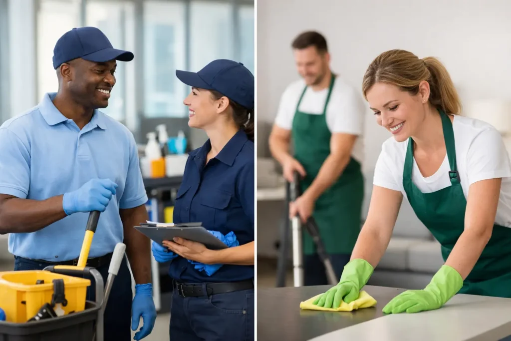 Outsourced Cleaning Versus Internal Staff
