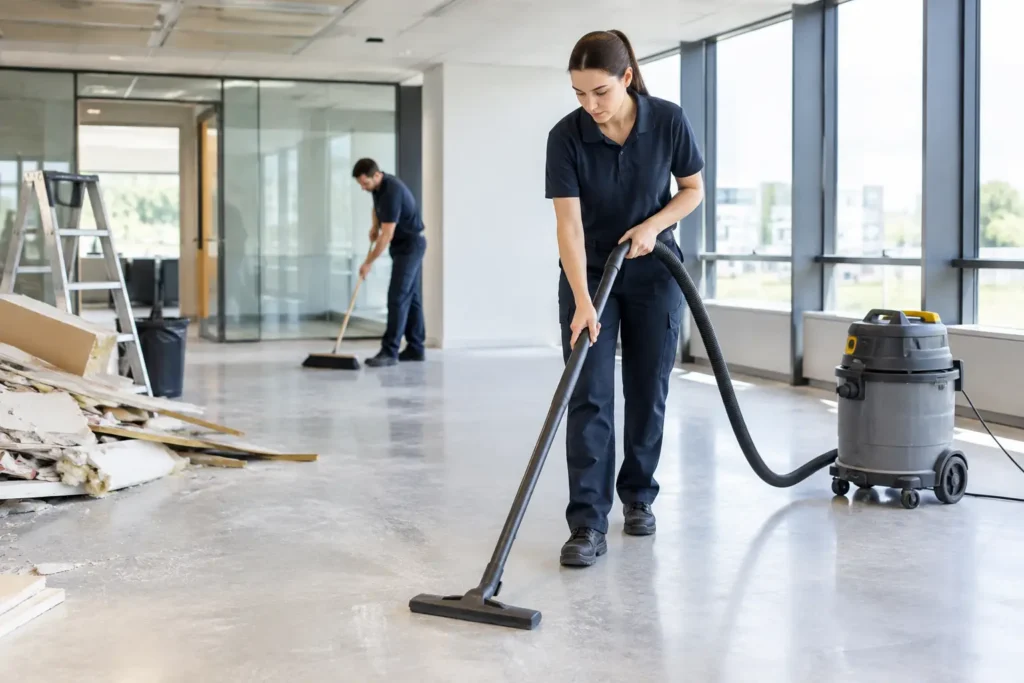 Cleaning After Renovations for Commercial Sites