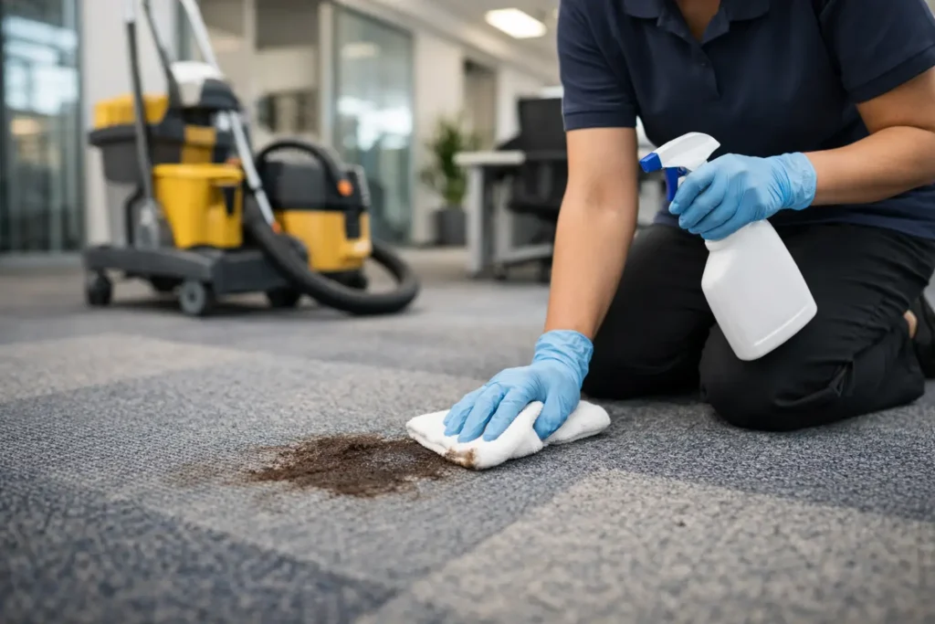 How to Remove Carpet Stains in Commercial Spaces