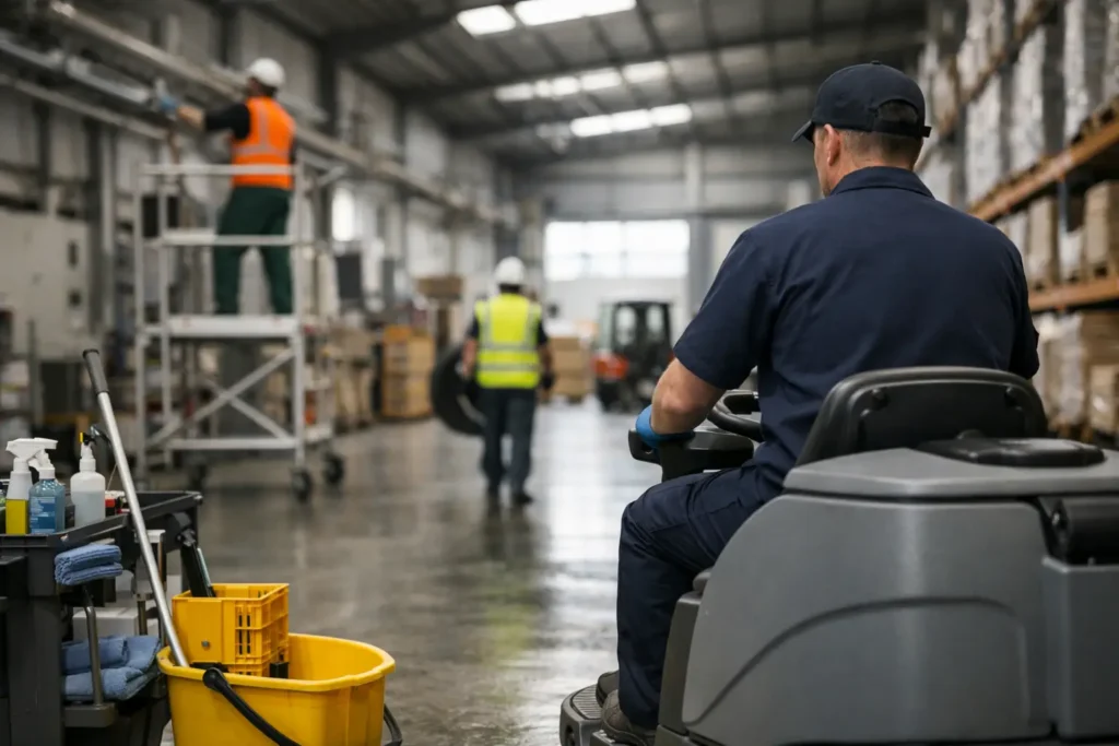 Industrial Cleaning That Keeps Sites Working