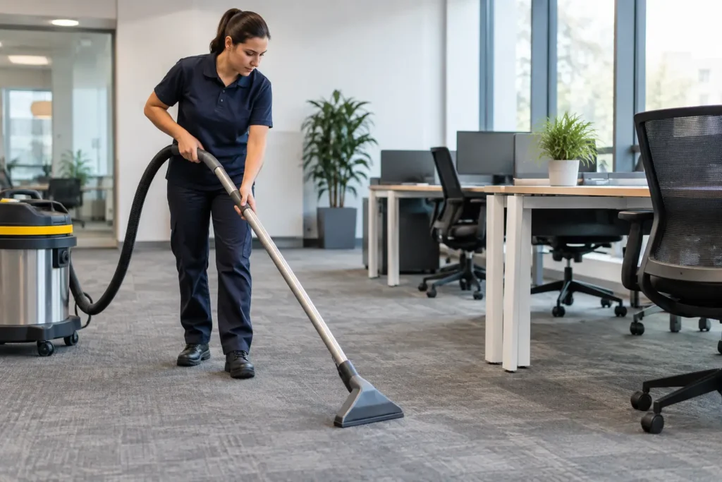 Office Carpet Maintenance Guide for Busy Sites