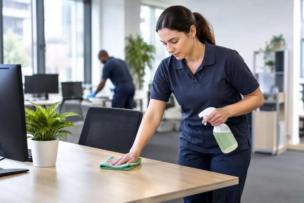 Are Green Cleaning Products Effective at Work?