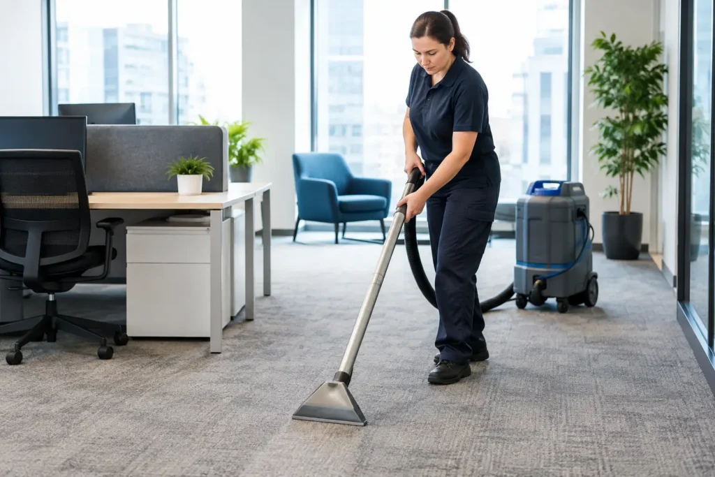When Should Carpets Be Cleaned at Work?